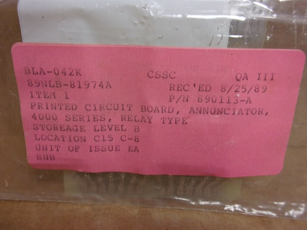 Spaceonics Inc. Circuit Board 890113-P