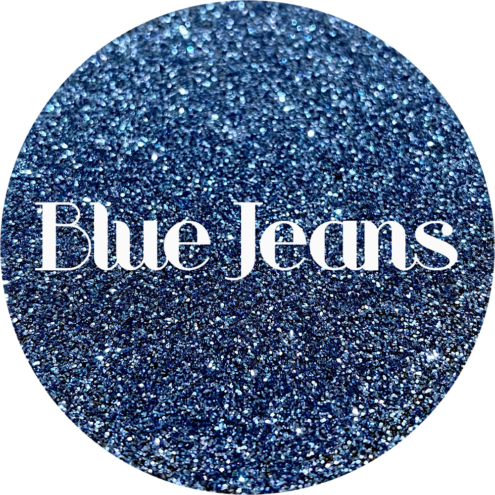 Premium Polyester Glitter - Navy Blue Metallic