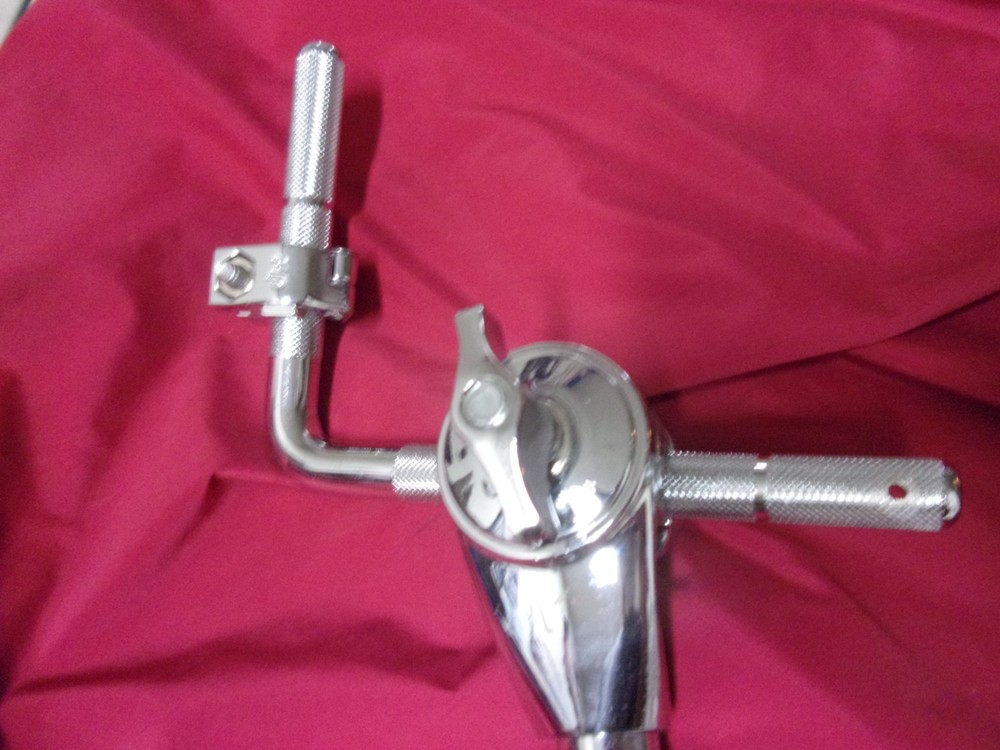 New DW Design Series Chrome Single Rack / Hanging Tom Arm + Memory Locks