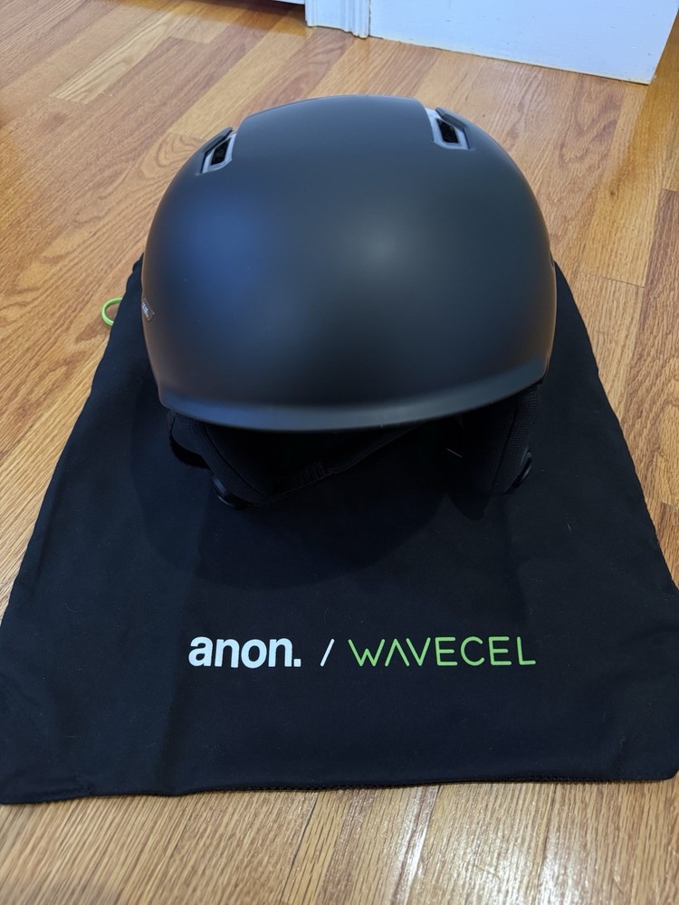 anon. Logan WaveCel Black Large Helmet Adjustable BOA Fitting Ventilation
