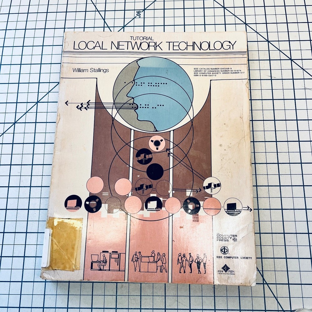 Local Network Technology Tutorial Manual William Stallings 1983 Vintage Computer