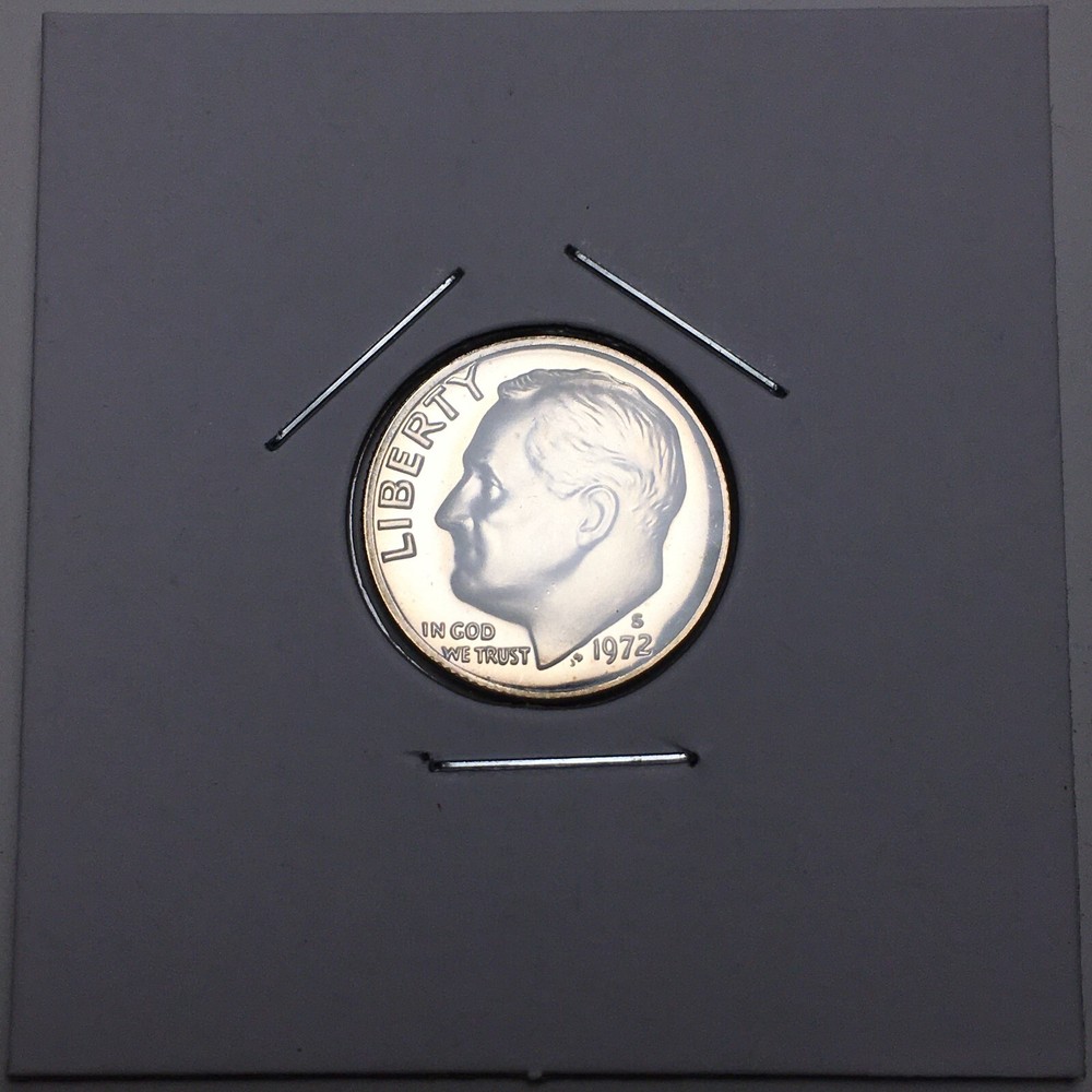 1972-S Proof Dime - Proof (PR) KM#195a - D72S