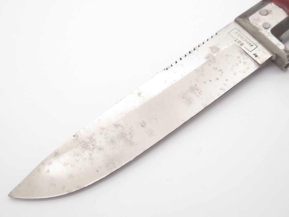 Vintage '80s BST Basic Tool Nakamura Seki Japan Knife Making Hunting Fixed Blade