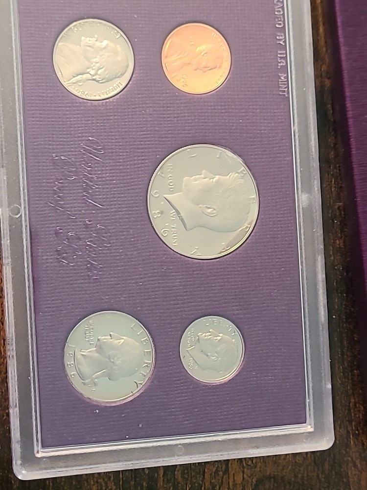 1986 US Proof Set in OGP