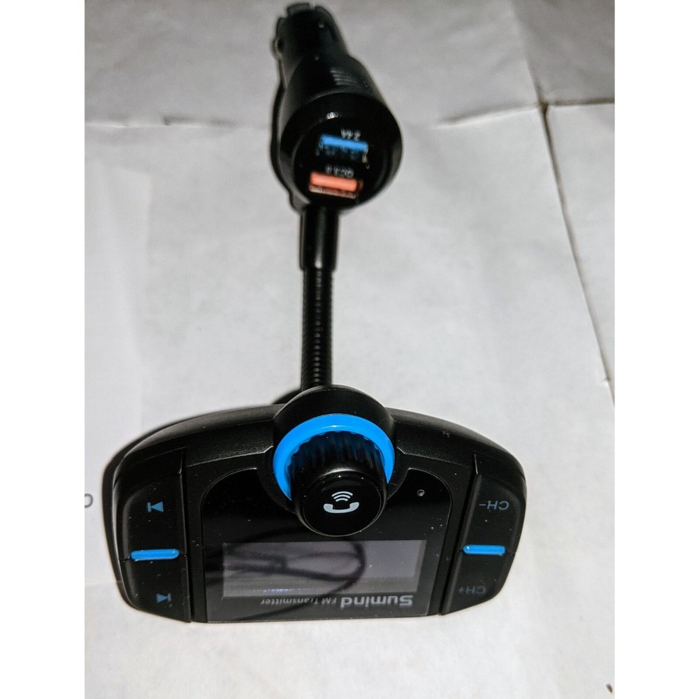 Wireless Car FM Transmitter QC3.0 Quick Charge