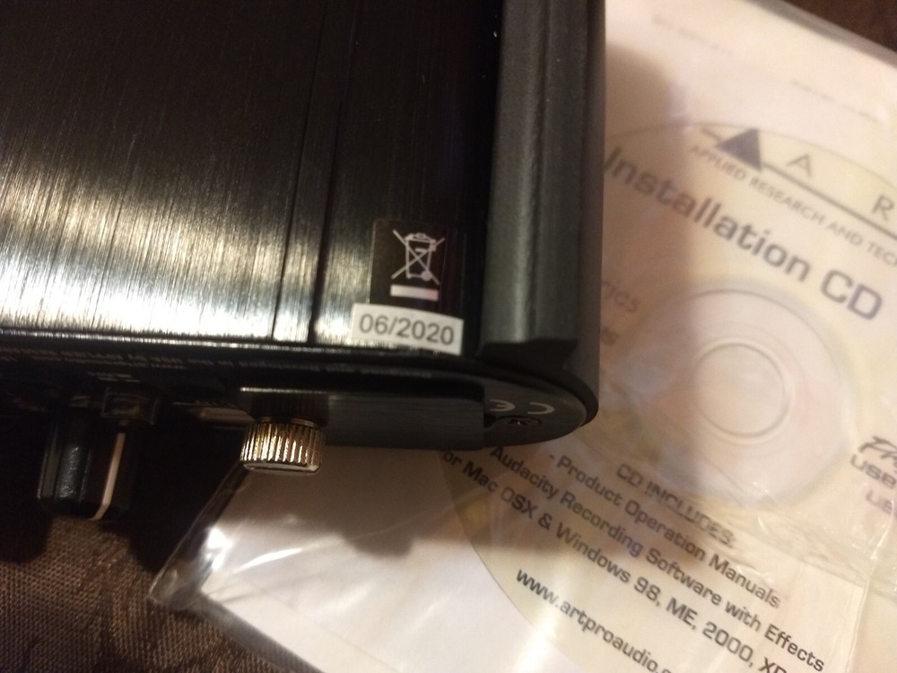 ART USB Dual Pre Two Channel Preamplifier/Computer Interface (USBDUALPREPS)