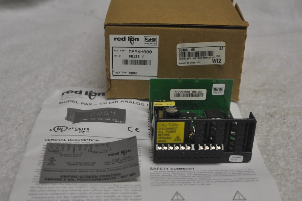 Red Lion MPAXH000 volt/cur module ac