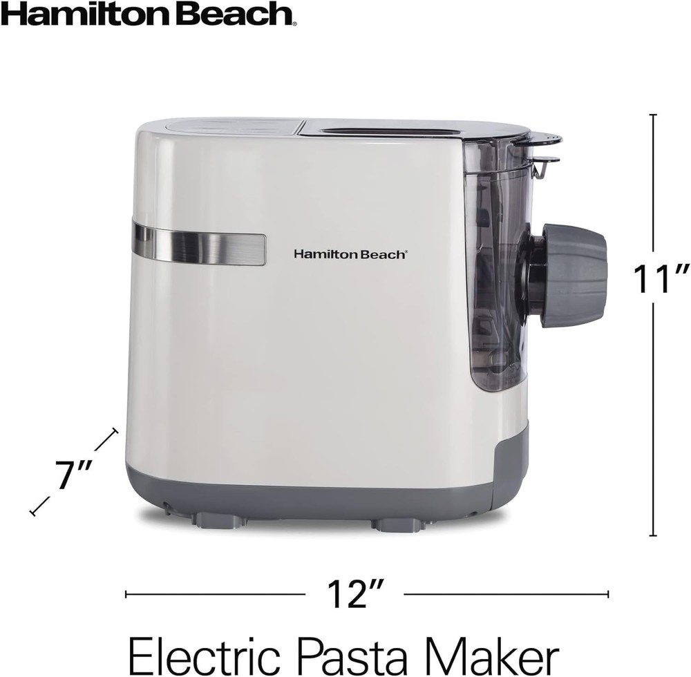 Hamilton Beach Electric Pasta Maker & Noodle Machine