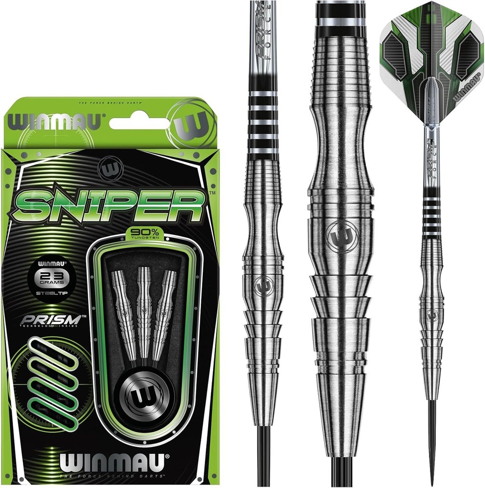 90% Tungsten Darts Set with Prism Flights=