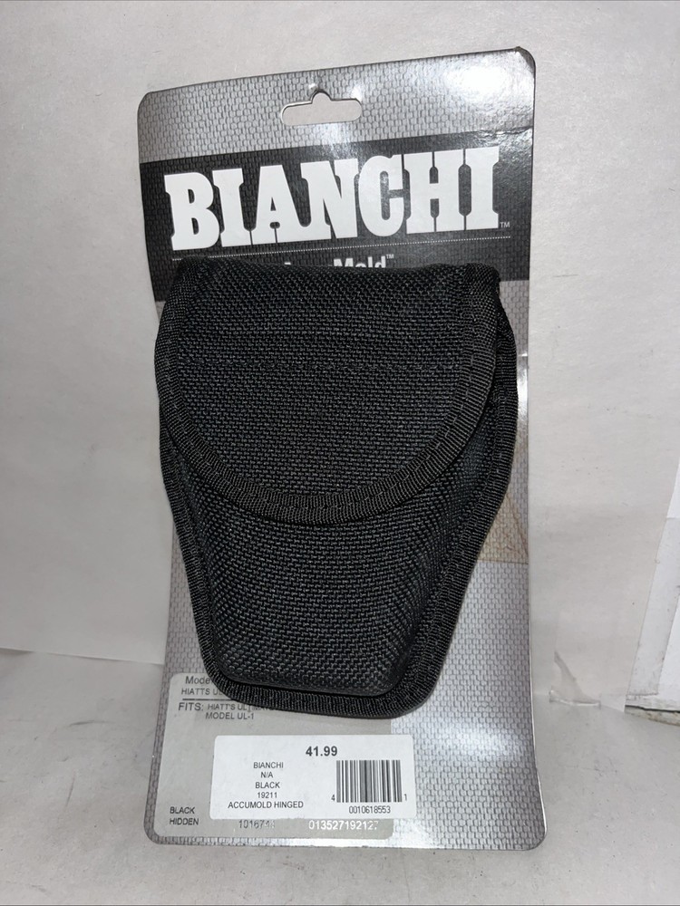 Bianchi Accumold Hinged Cuff Case Snap Closure