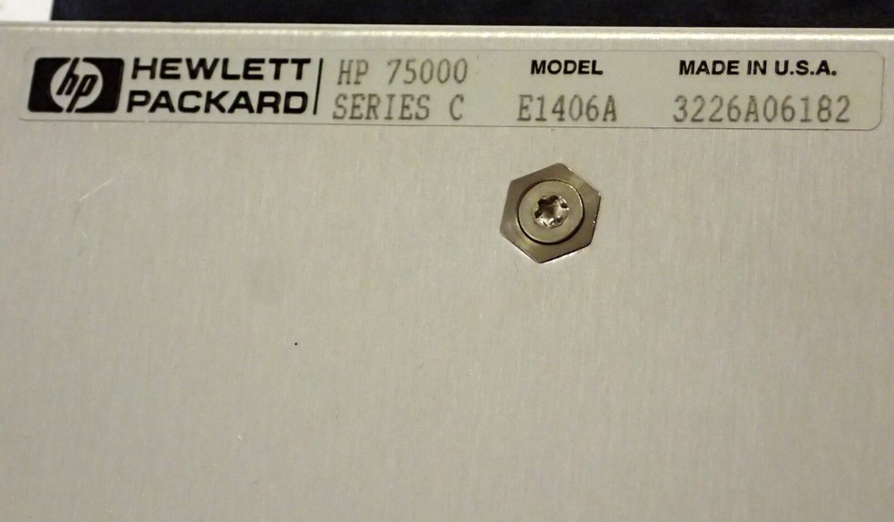 AGILENT E1406A VXI GPIB COMMAND MODULE SERIES C for 75000 MAINFRAMES TESTED!