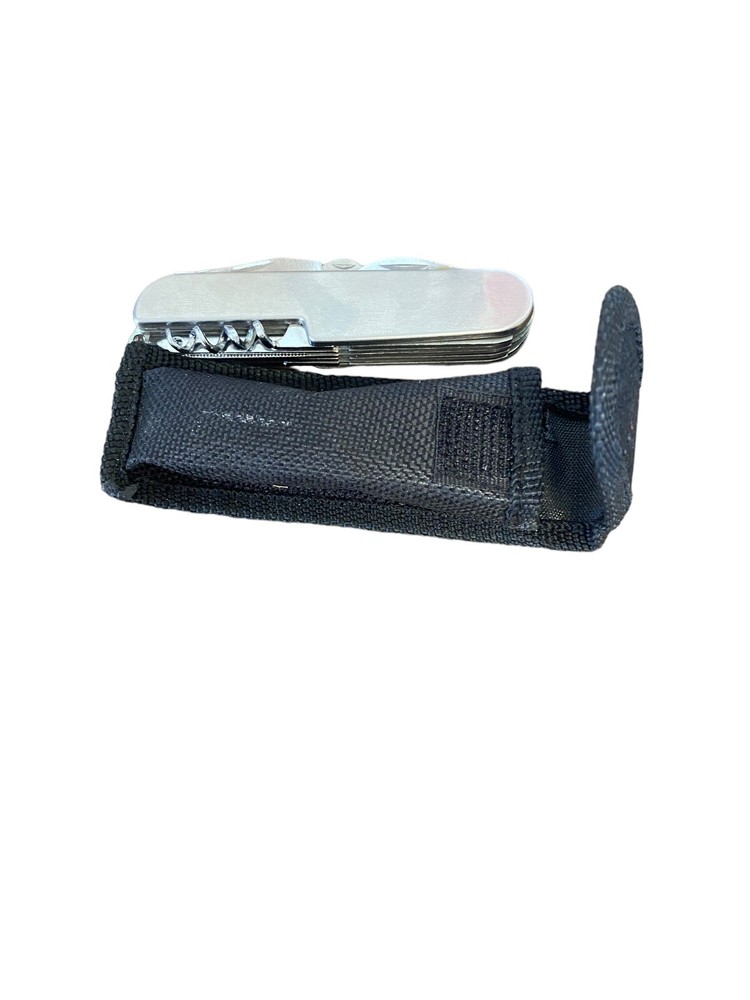 Utility Knife 11 Functions Chrome With Holder