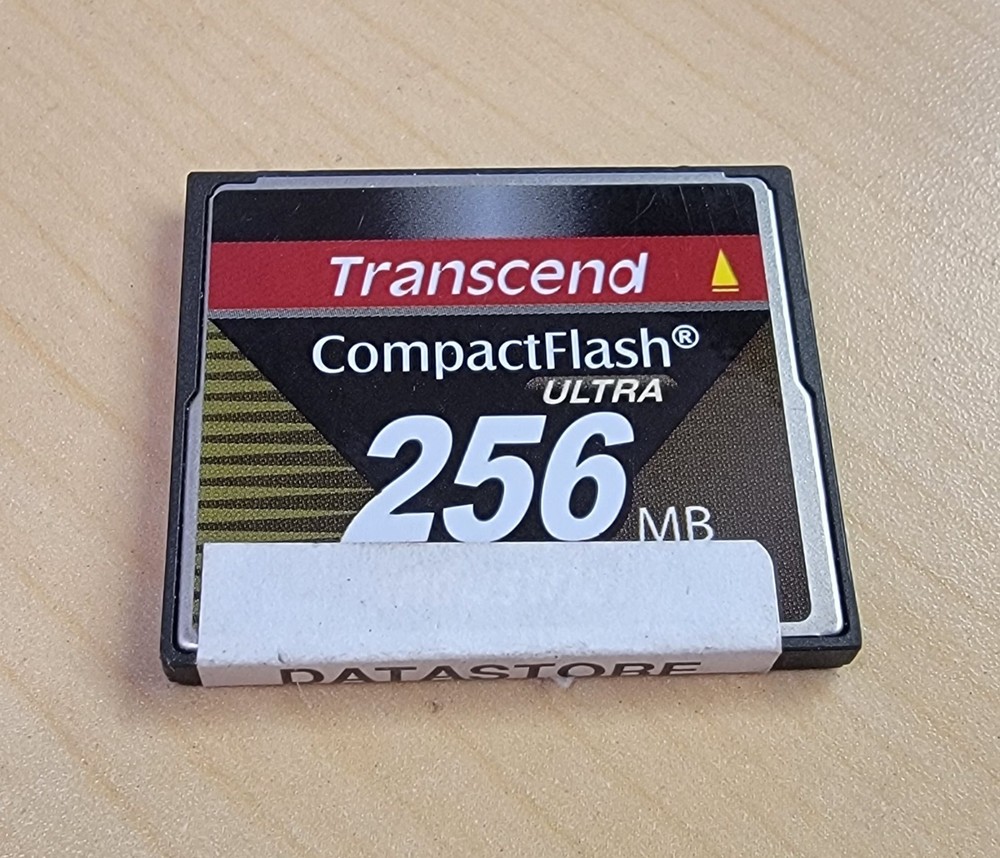 Transcend CompactFlash Ultra 256 MB