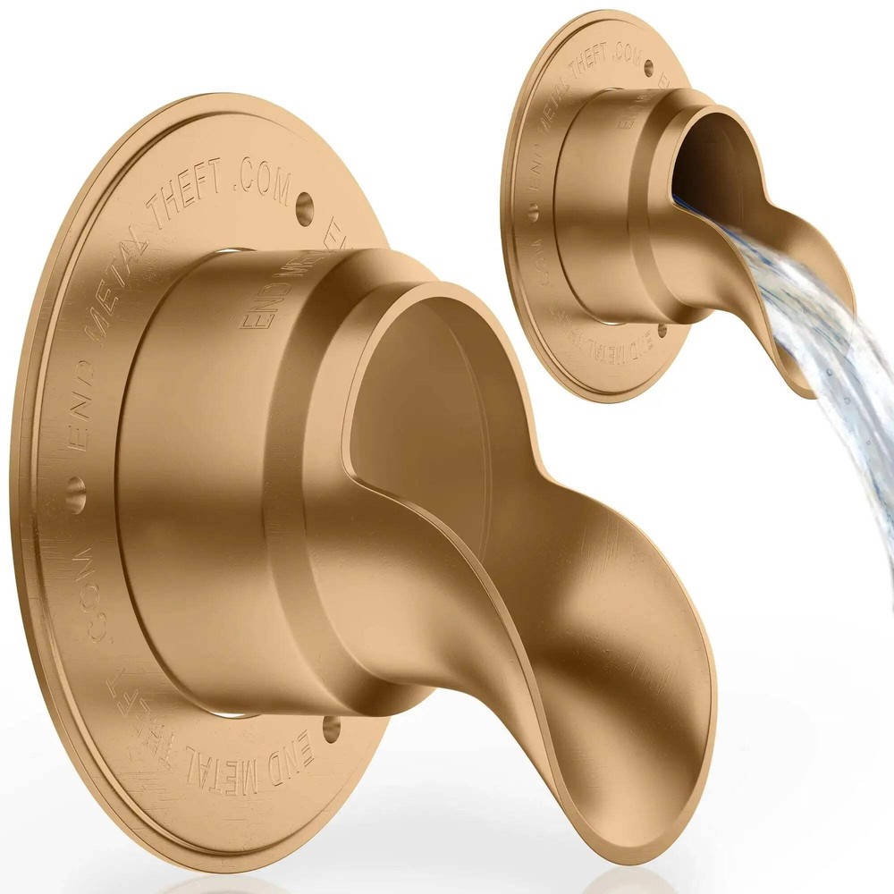 Plastic Downspout Nozzle - 2", 3", 4", 6", 8" and 10"