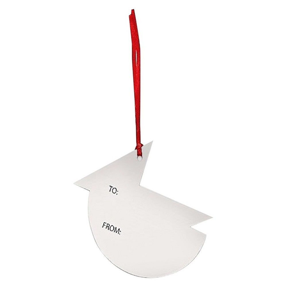 New ! 8PK Holiday Premium Gift Tag Cardinal