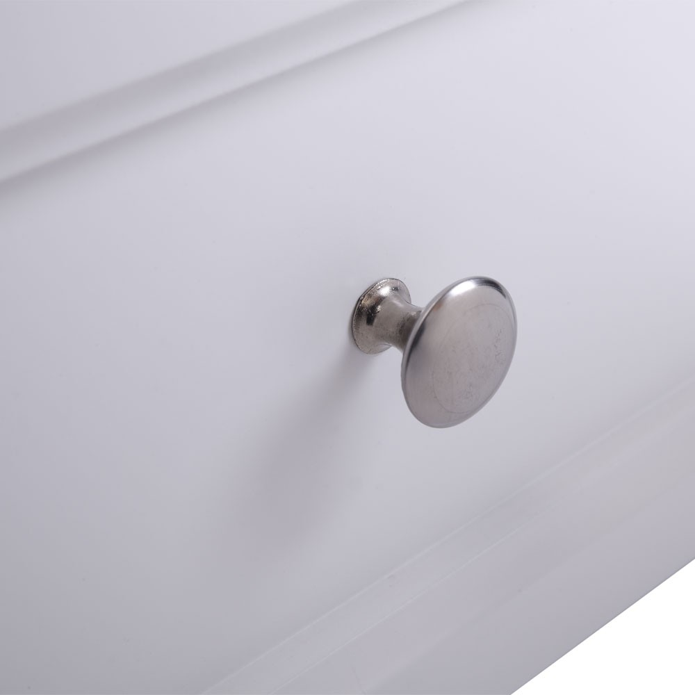 【Old Code：28731413】Country Style Two-Tier Night Table Large Size White