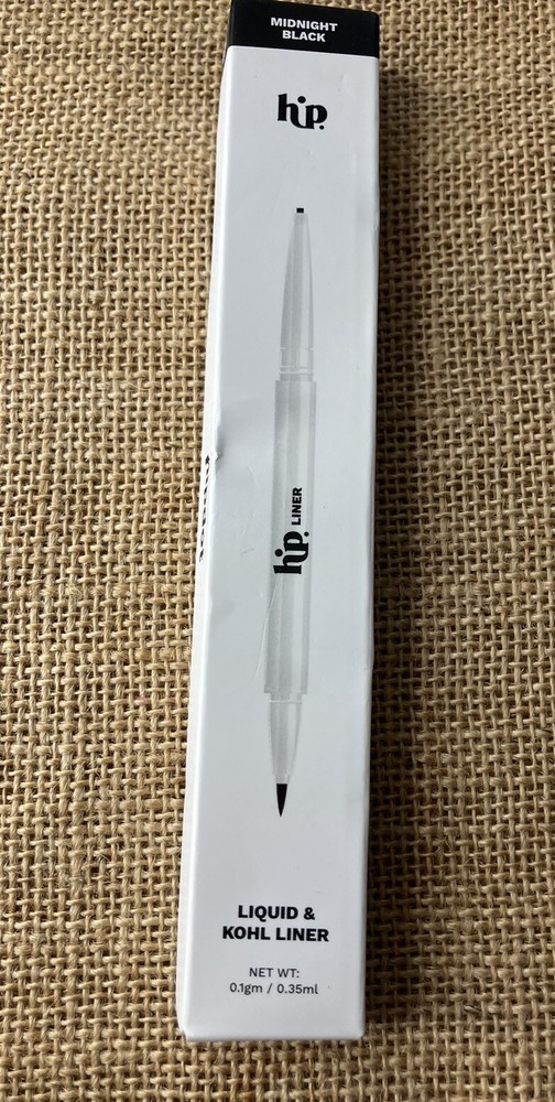 HipDot MIDNIGHT BLACK Liquid & Kohl Liner