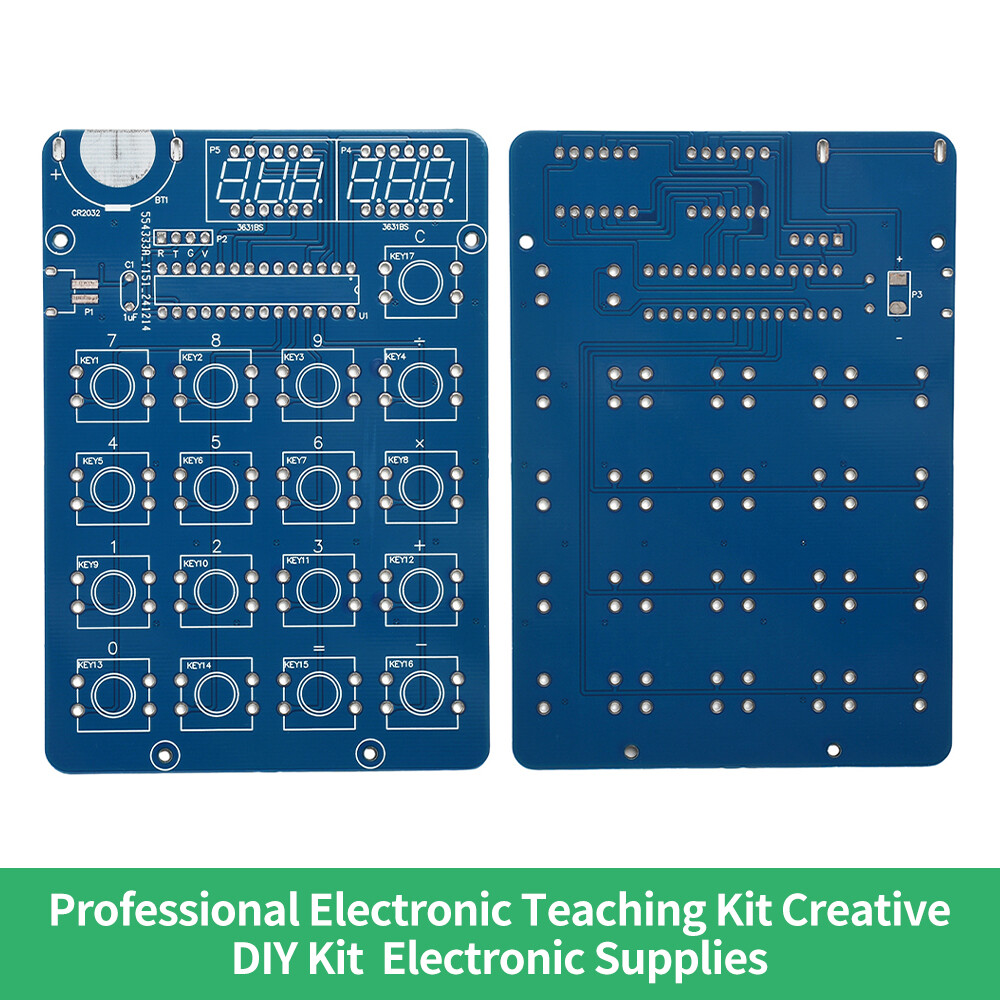 LED Display DIY Calculator Making Electronic Kit MCU Soldering Practice Project