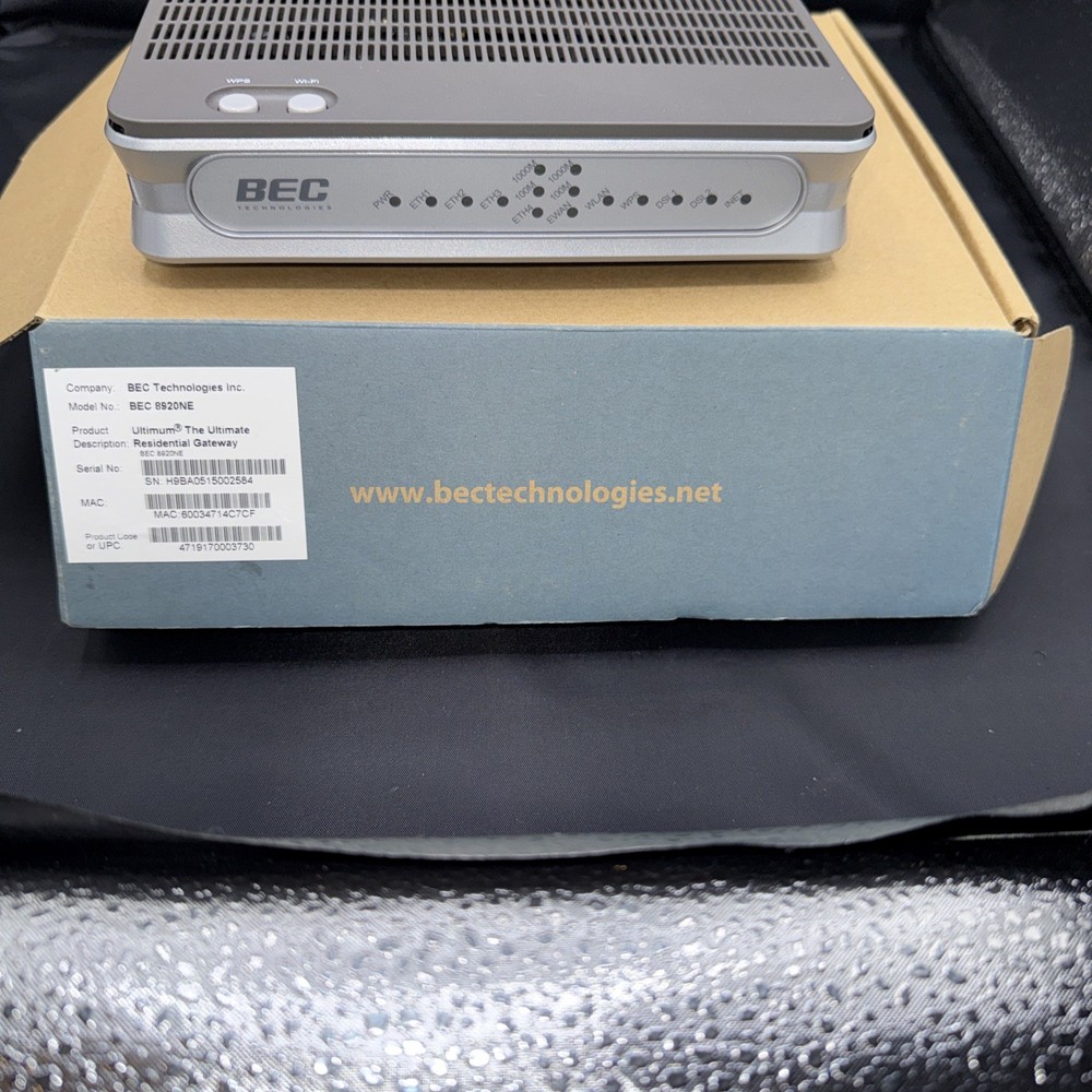 BEC Technologies 8920NE Ultimate Residential Gateway,