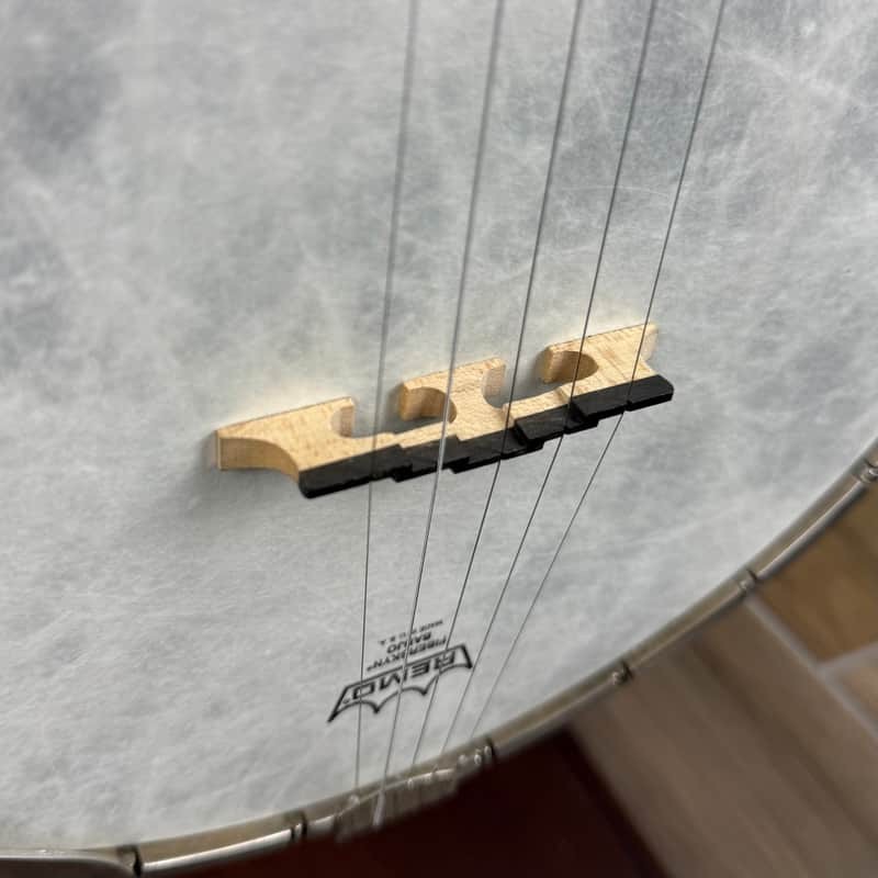 Ome Juniper Deluxe Silver Bell Tone Ring 5-string Openback Banjo