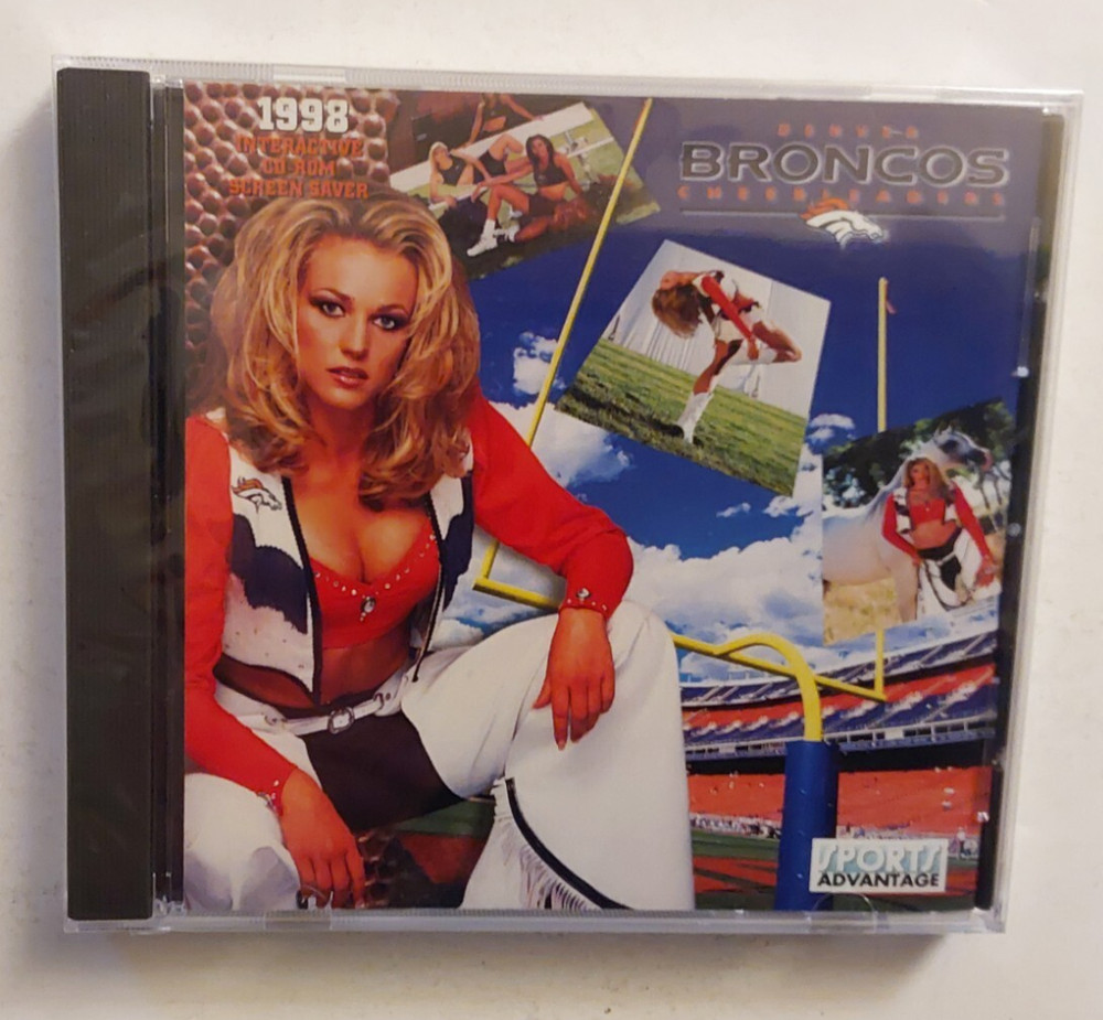 Denver Broncos 1998 Cheerleaders Interactive CD-ROM Screen Saver