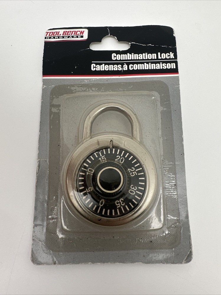 Tool Bench Silver/Black Combination Lock …..17