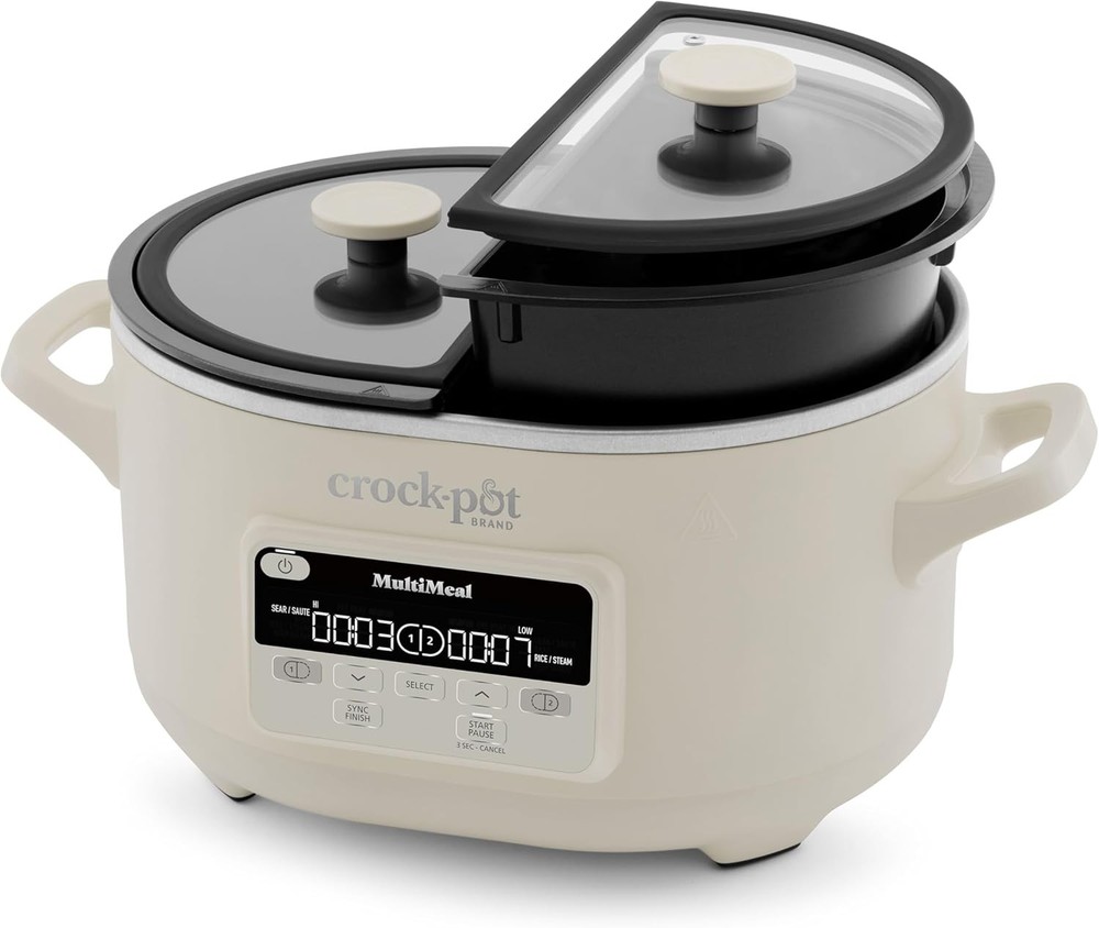 Slow cooker multi-functional cooking pot with baking function