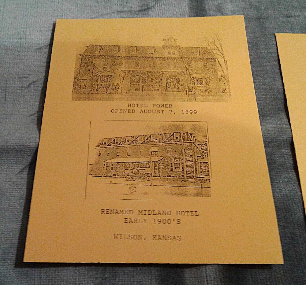 13 Stationary Sheets Wilson Kansas Different Designs