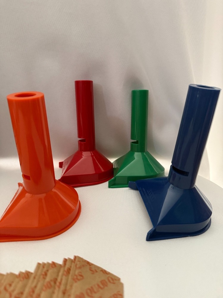 Color Coded Coin Counting Tubes Set From PM Company