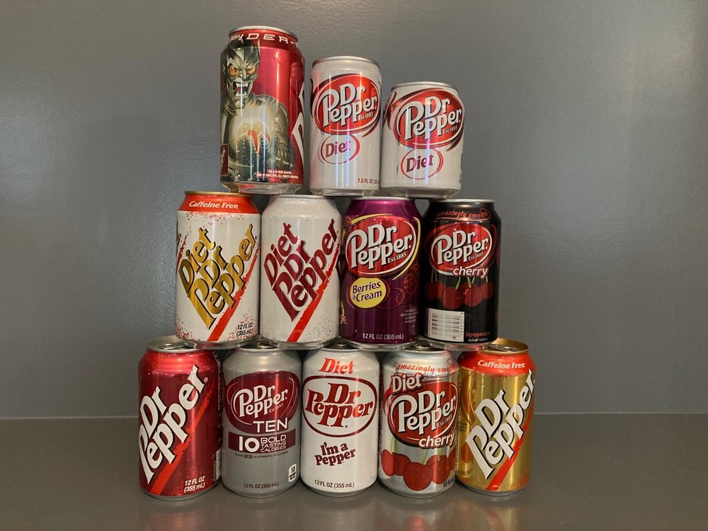 Dr Pepper Can Collector Starter Kit (12 pack)