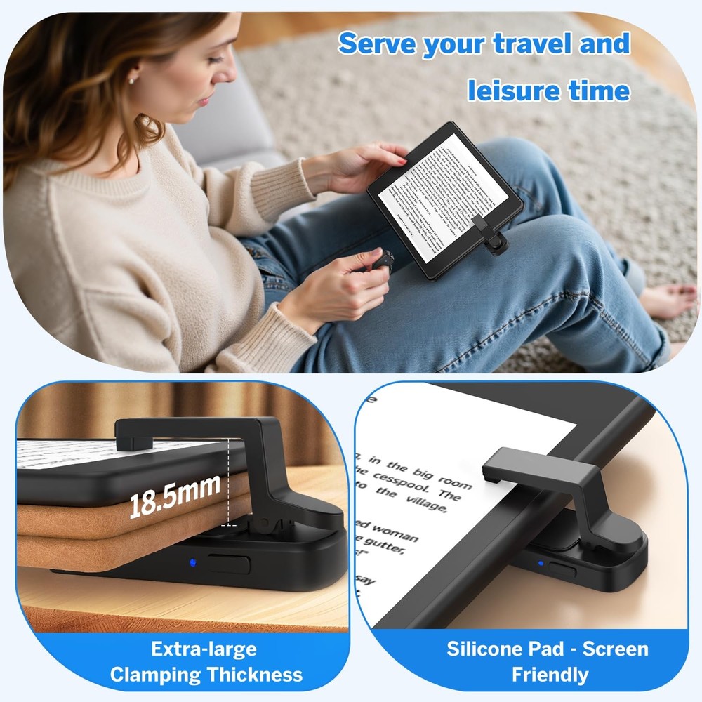 Page Turner Ring for Kindle,Remote Control for iPhone iPad Android Tablets E-...