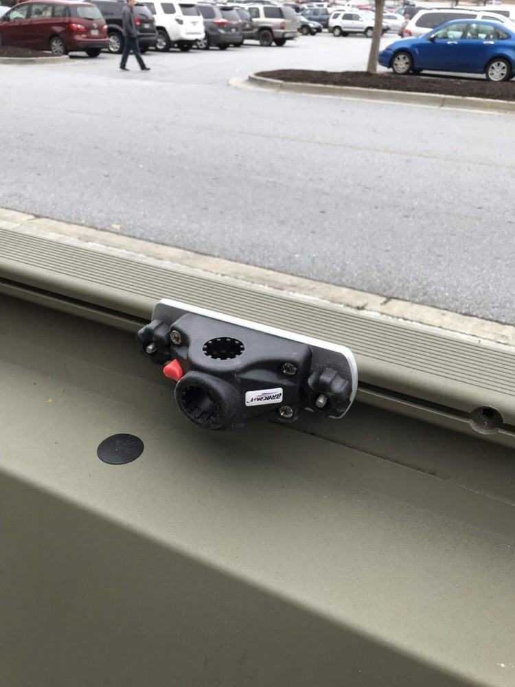 Tracker Boat Versatrack Rod Holder Mount