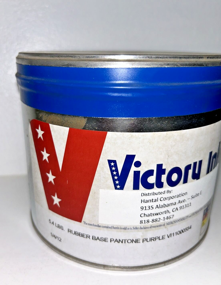 VICTORY INK Rubber Base Pantone PURPLE / 5.4#