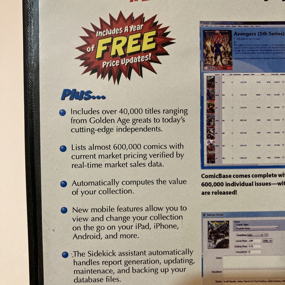 ComicBase 2015 DVD(4 Disc Set) ARCHIVE EDITION Software