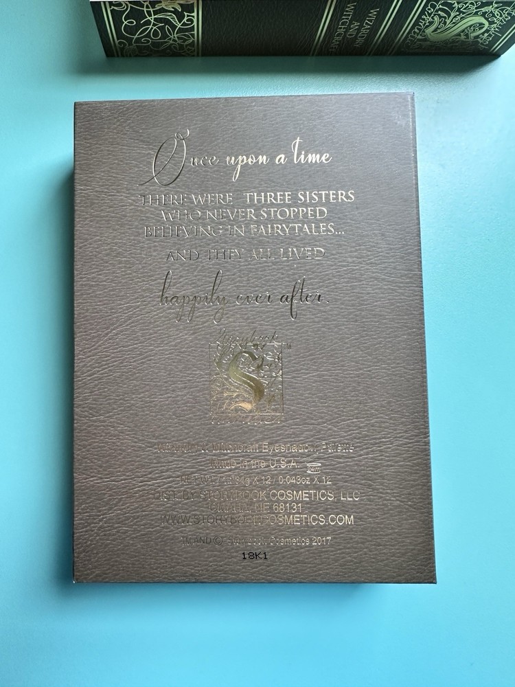 Storybook Cosmetics Wizardry And Witchcraft Eyeshadow Pallette