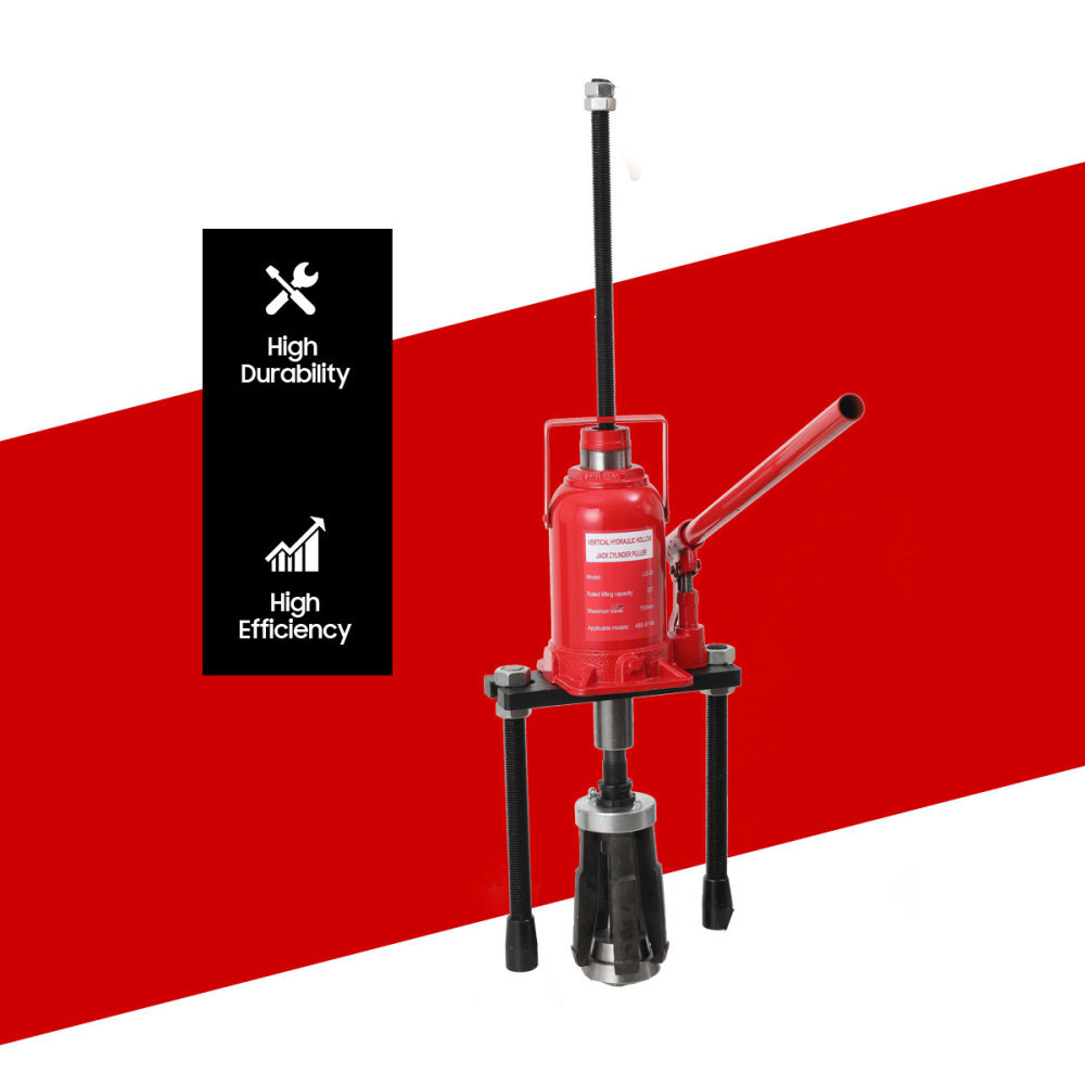 15T Hydraulic Cylinder Sleeve Liner Puller Tool Inner Diameter Between 80-140mm