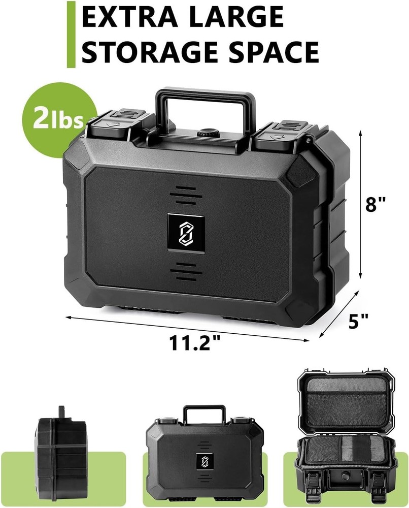 Lockable Smell Proof Container - Travel Size