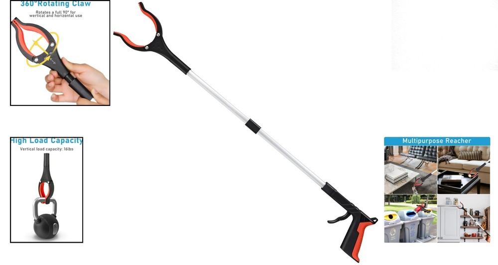Folding Orange Grabber Tool - 32