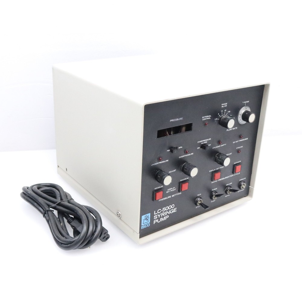 Teledyne ISCO LC-5000 Syringe Pump Controller, No Pressure Display, Powers On