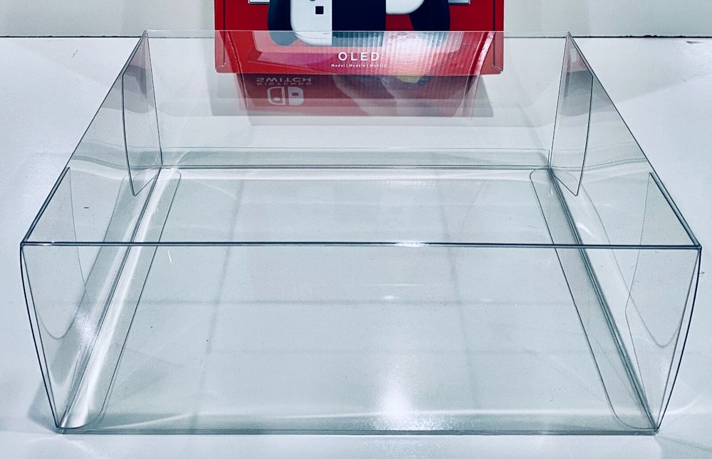 One Console Box Protector Fits For Only OLED Nintendo SWITCH Console boxes READ