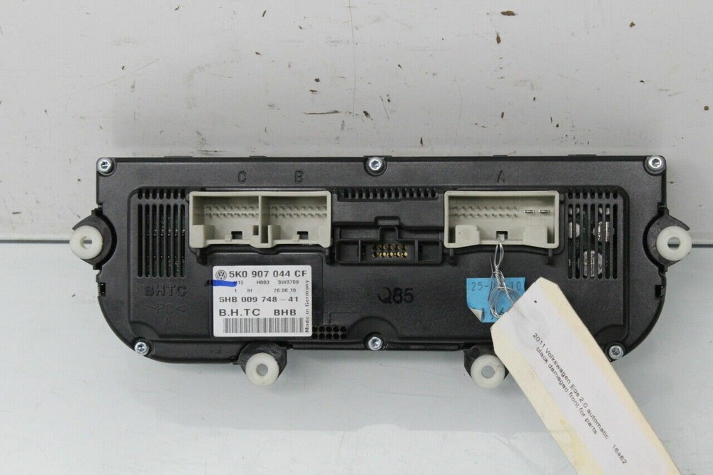 2010 2011 Volkswagen Eos Cc Climate Temperature Control Panel OEM