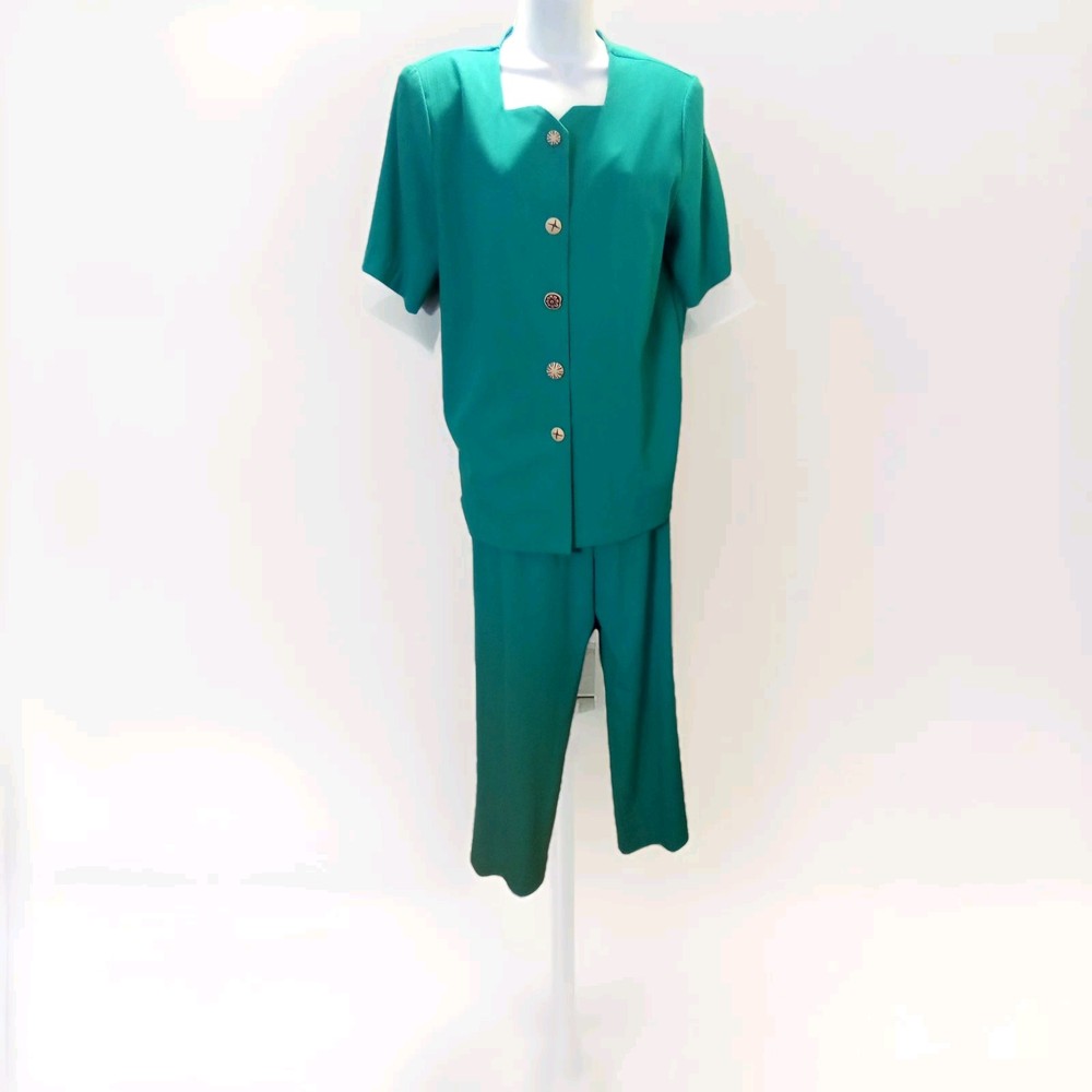 TWO TWENTY PANTS SET BLOUSE PRE-OWNED SIZE 14