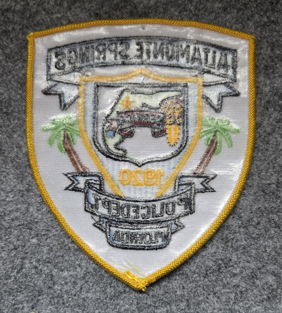 ALTAMONTE SPRINGS FLORIDA POLICE PATCH