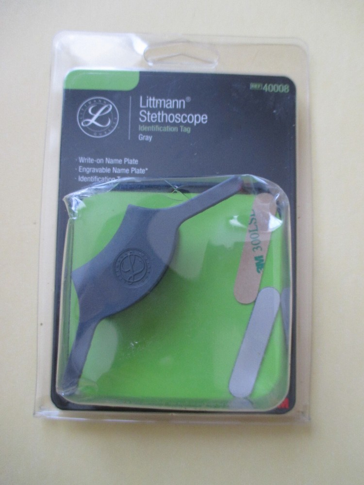 3M Littmann Stethoscope Identification Tag Grey #40008