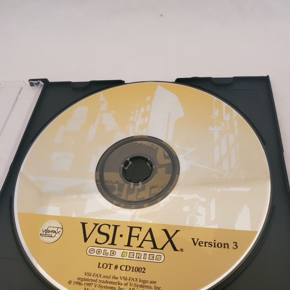 VSI FAX V-Systems Disk Release Volume 3 1997 96 Unix Esker CD 1002 Computer Gold