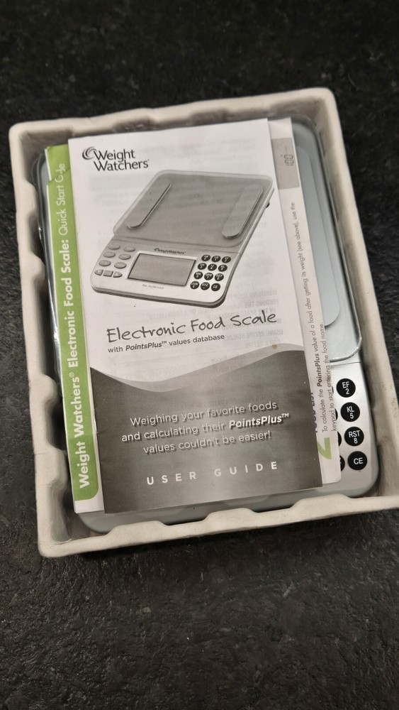 Weight Watchers Electronic Food Scale Points Plus Values Database NEW OPEN BOX