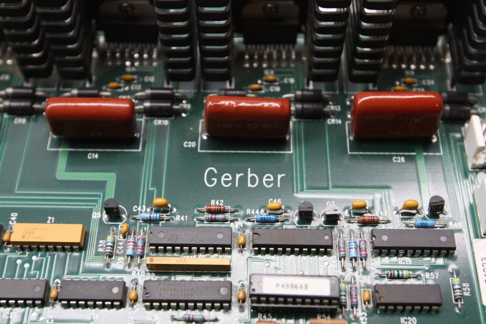 Gerber Edge 2 II Control Two Axis Circuit Board P51262D-06