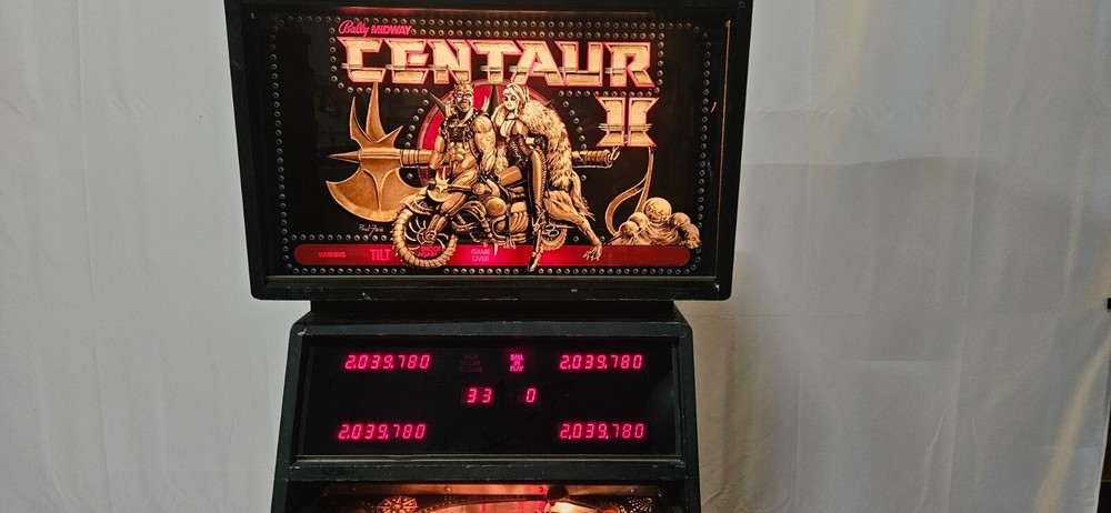 CENTAUR II Pinball Machine - Bally 1983 - 2789