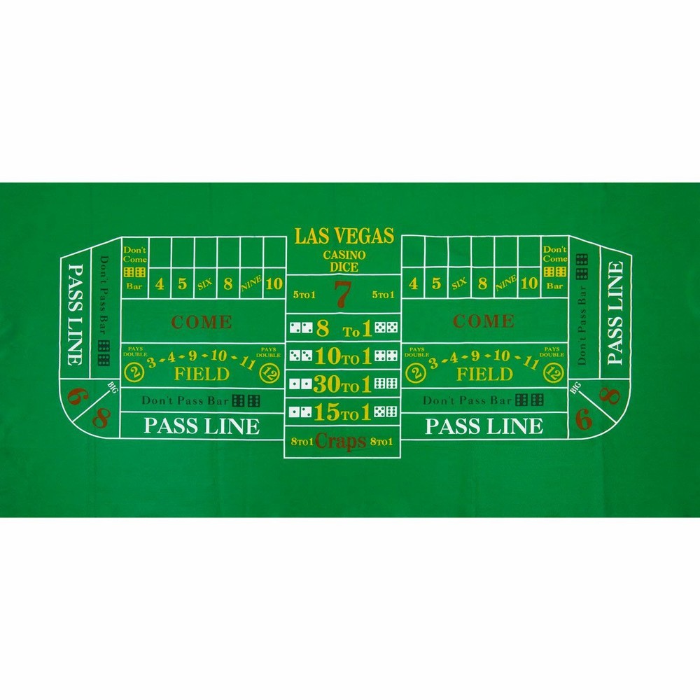 Craps Felt