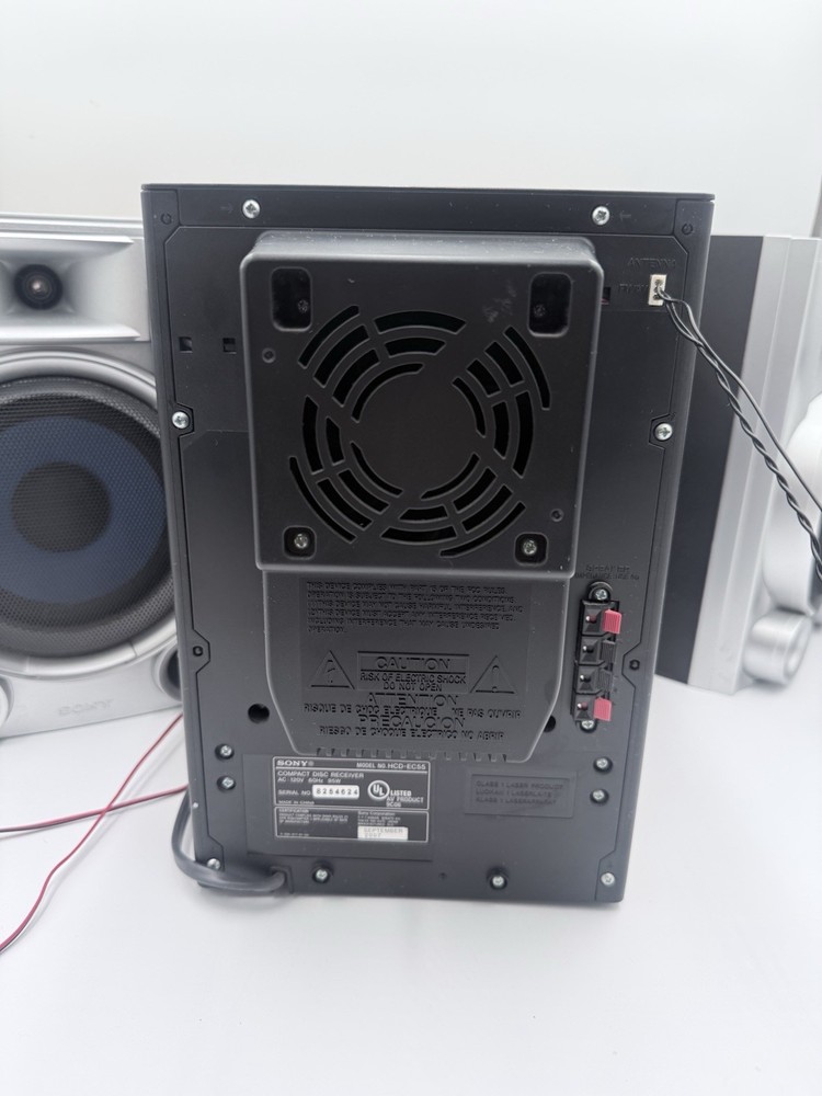 Sony MHC-EC55 | Mini HiFi Component System | 3-Disc CD Changer | AM/FM w Remote